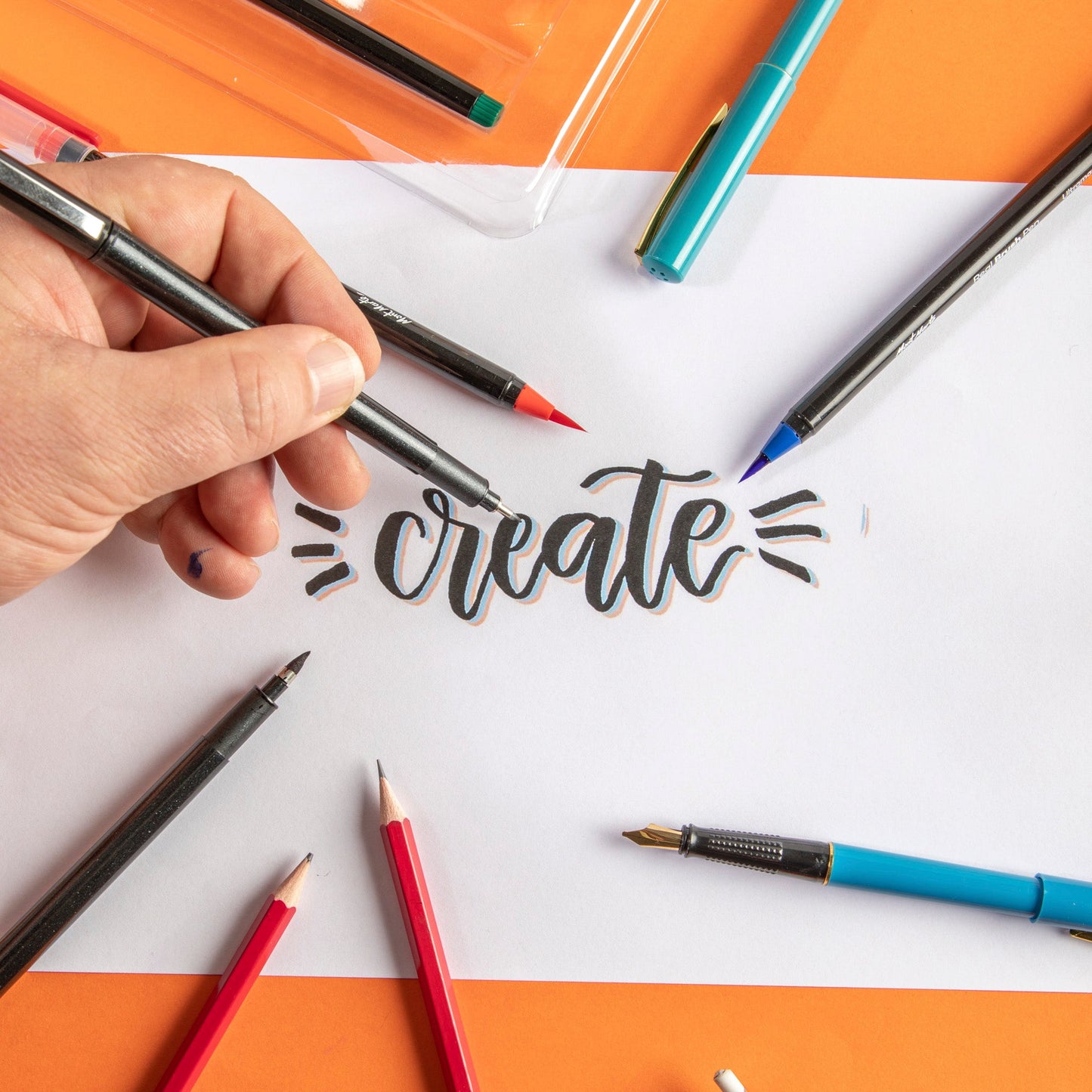 Mont Marte Signature Hand Lettering Kit 26pc