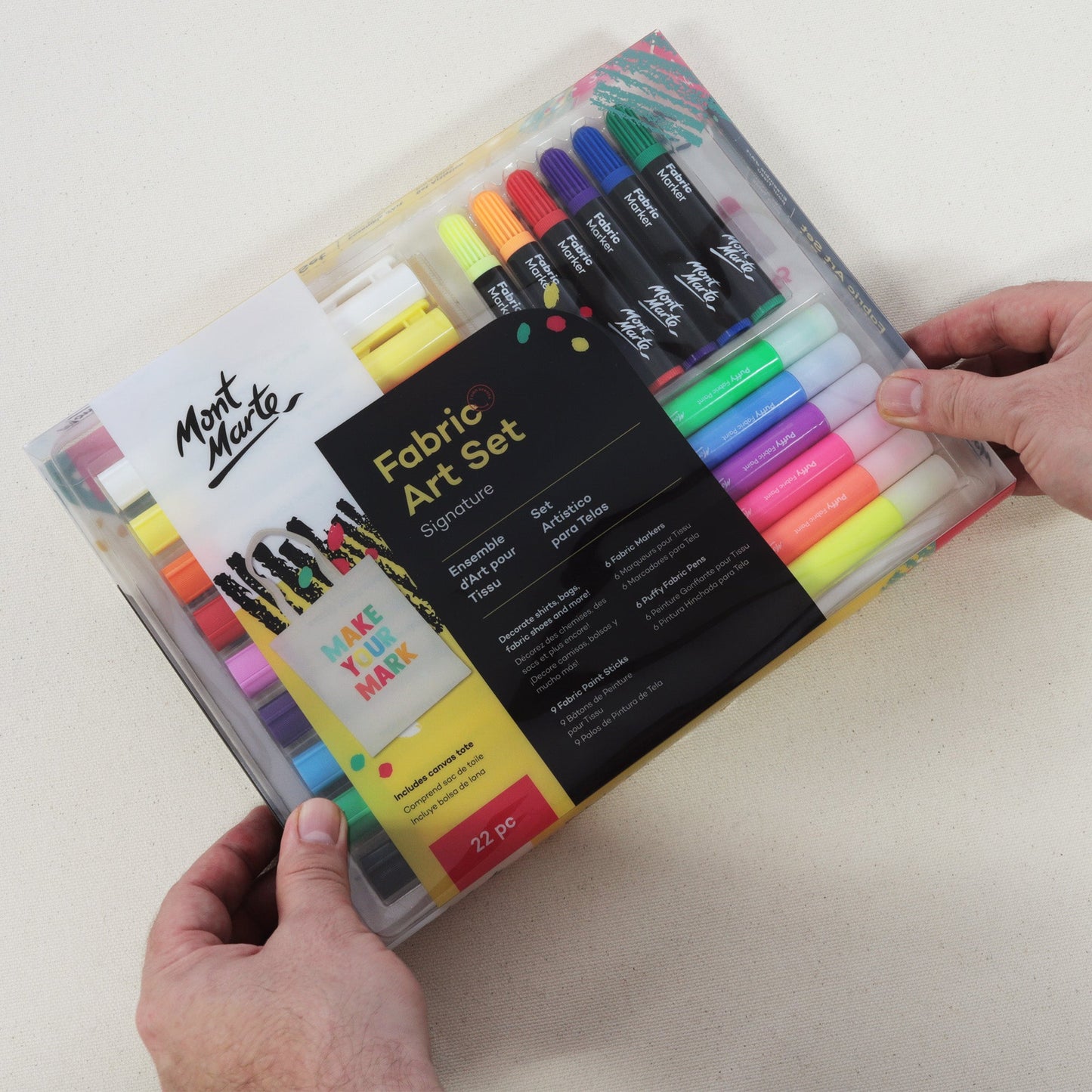 Mont Marte Signature Fabric Art 22pc Set