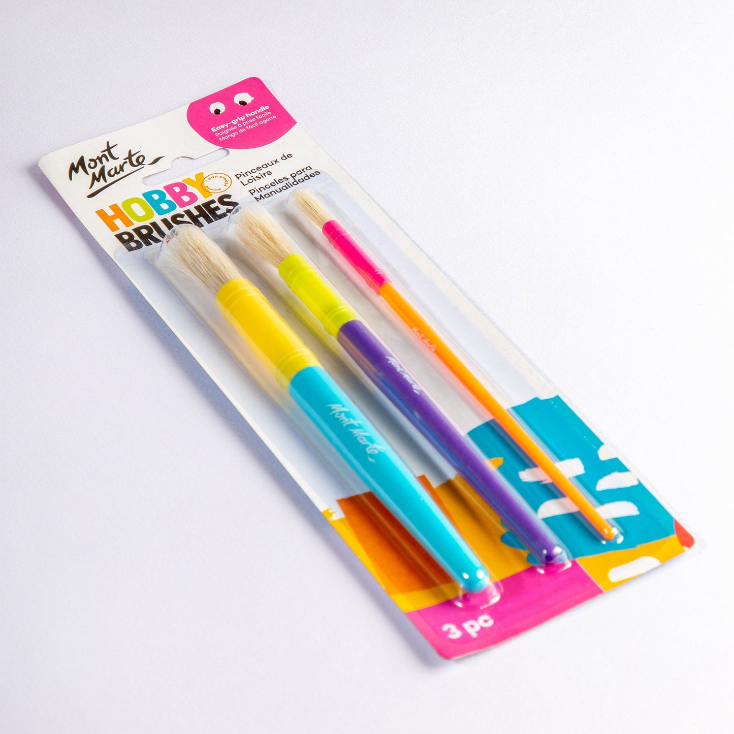 Mont Marte Kids - Hobby Brushes 3pc
