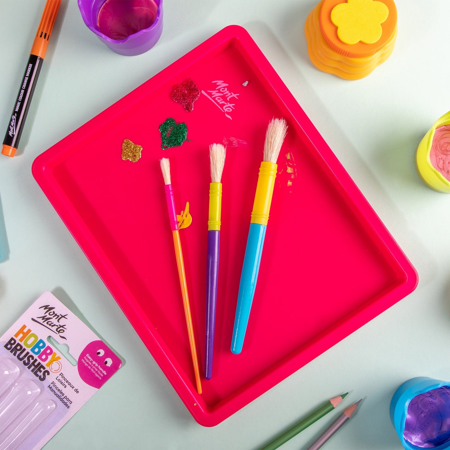 Mont Marte Kids - Hobby Brushes 3pc