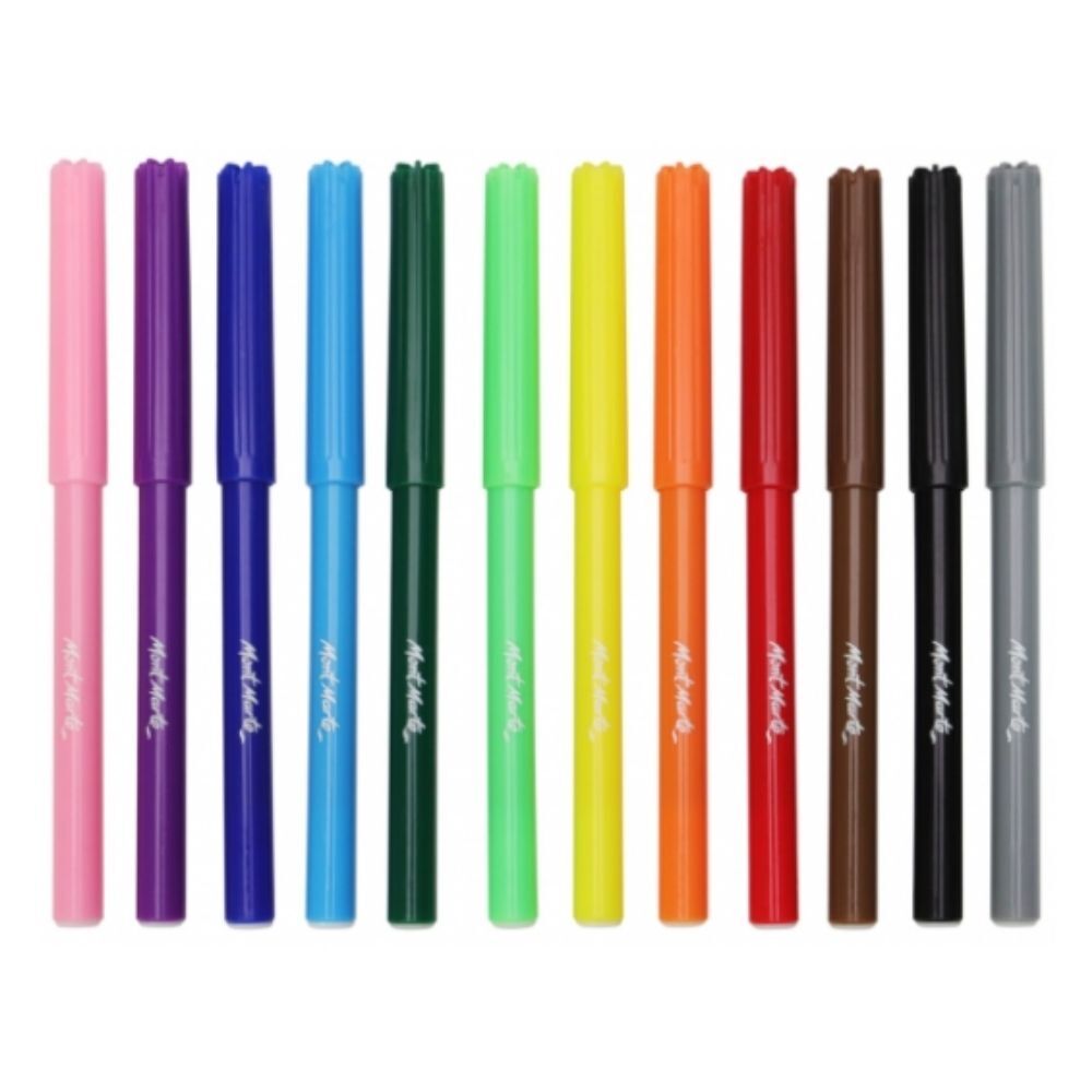 Mont Marte Kids - Felt Tip Markers 12pc
