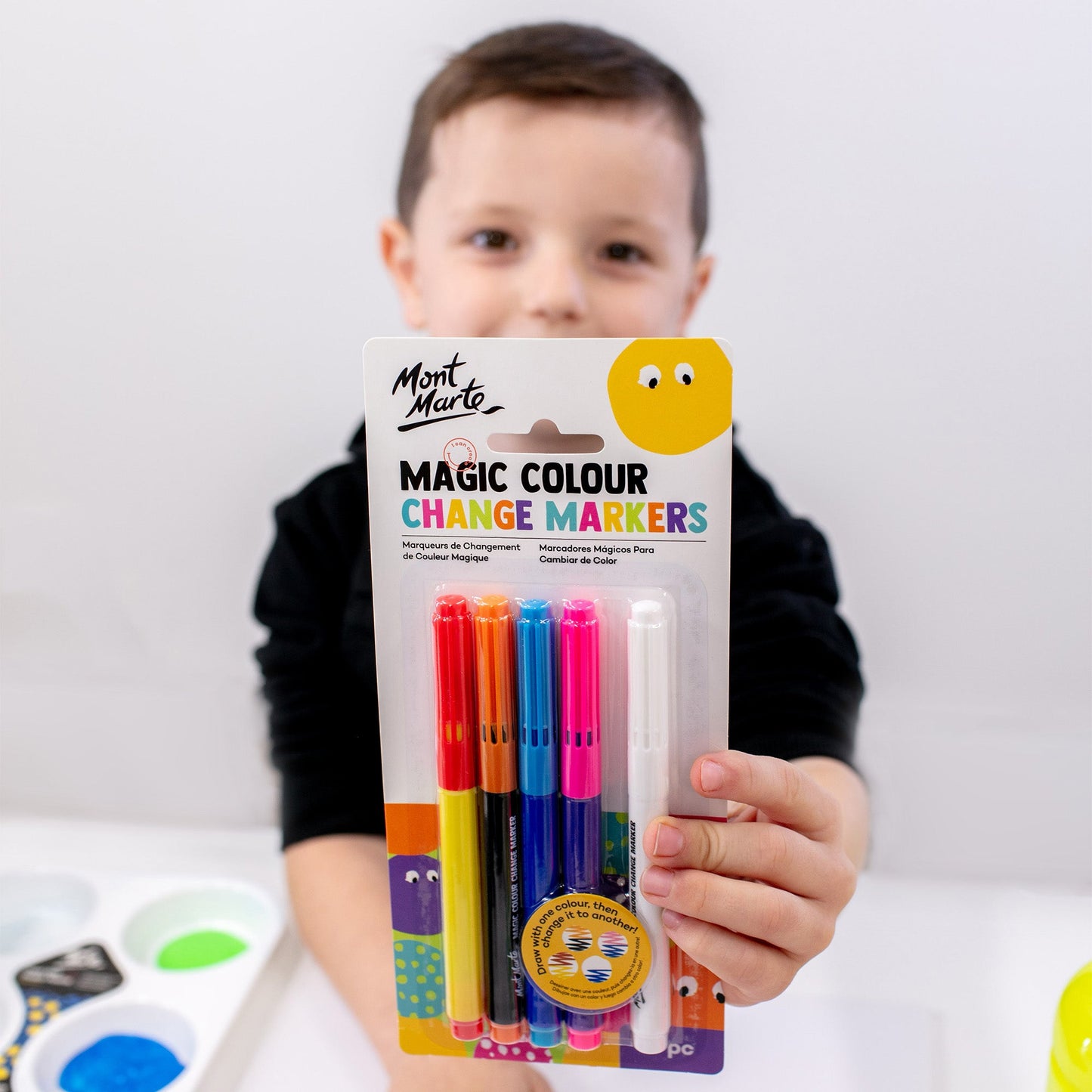 Mont Marte Kids - Magic Colour Change Markers Pk5