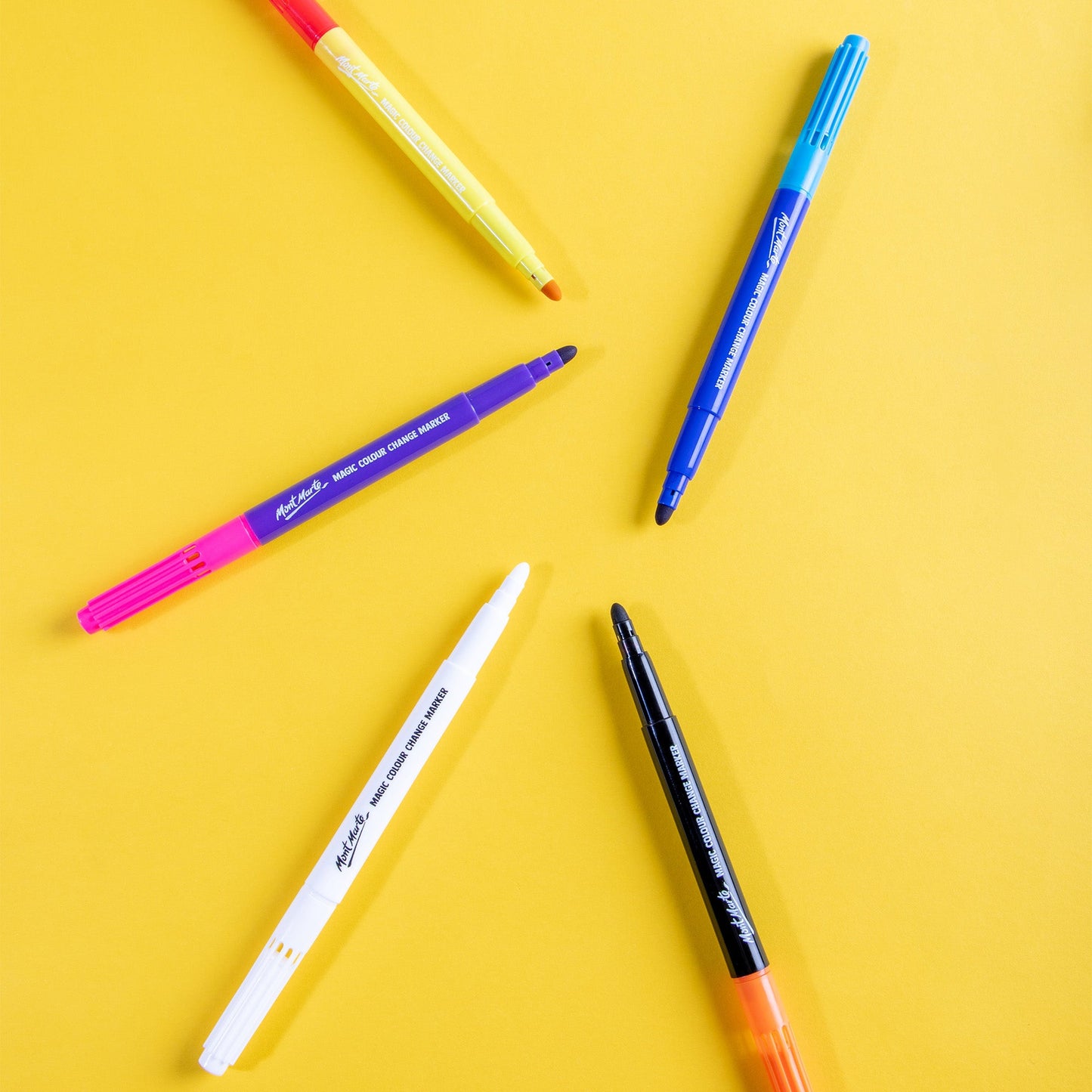Mont Marte Kids - Magic Colour Change Markers Pk5