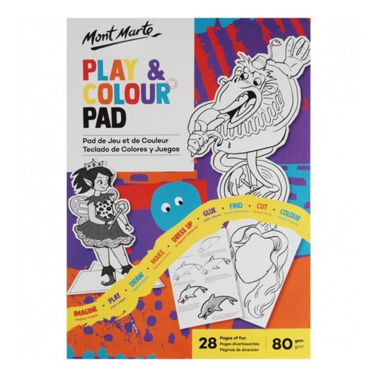 Mont Marte Kids - Play and Colour Pad A4