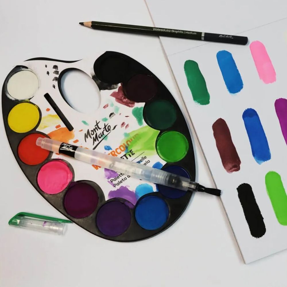 Mont Marte Kids - Watercolour Set 16pc