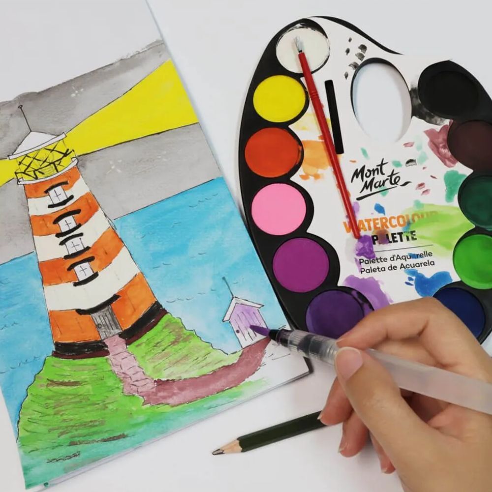Mont Marte Kids - Watercolour Set 16pc