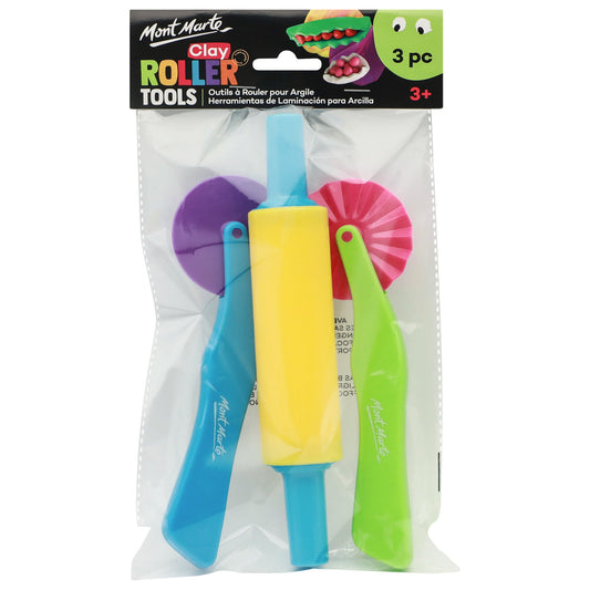 Mont Marte Clay Roller Tools 3pc