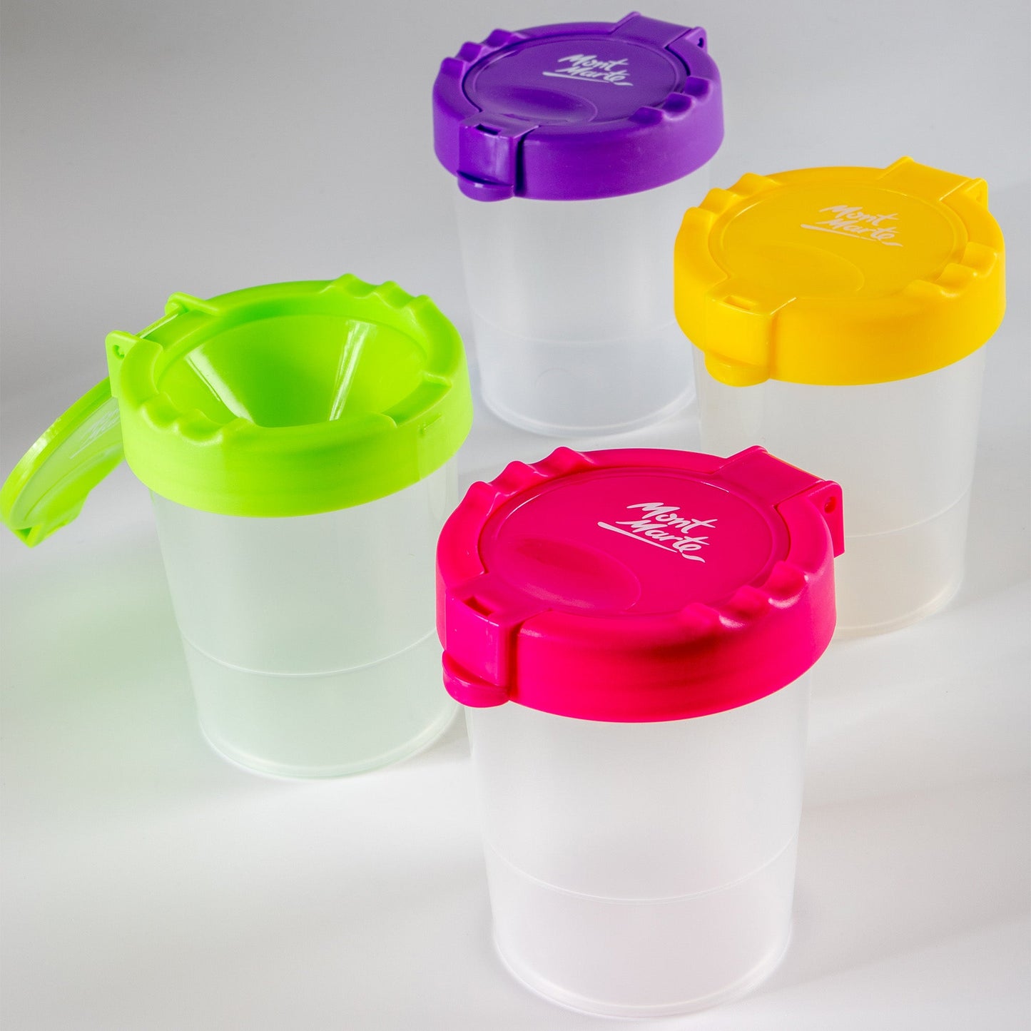 Mont Marte Paint Cups Pk4