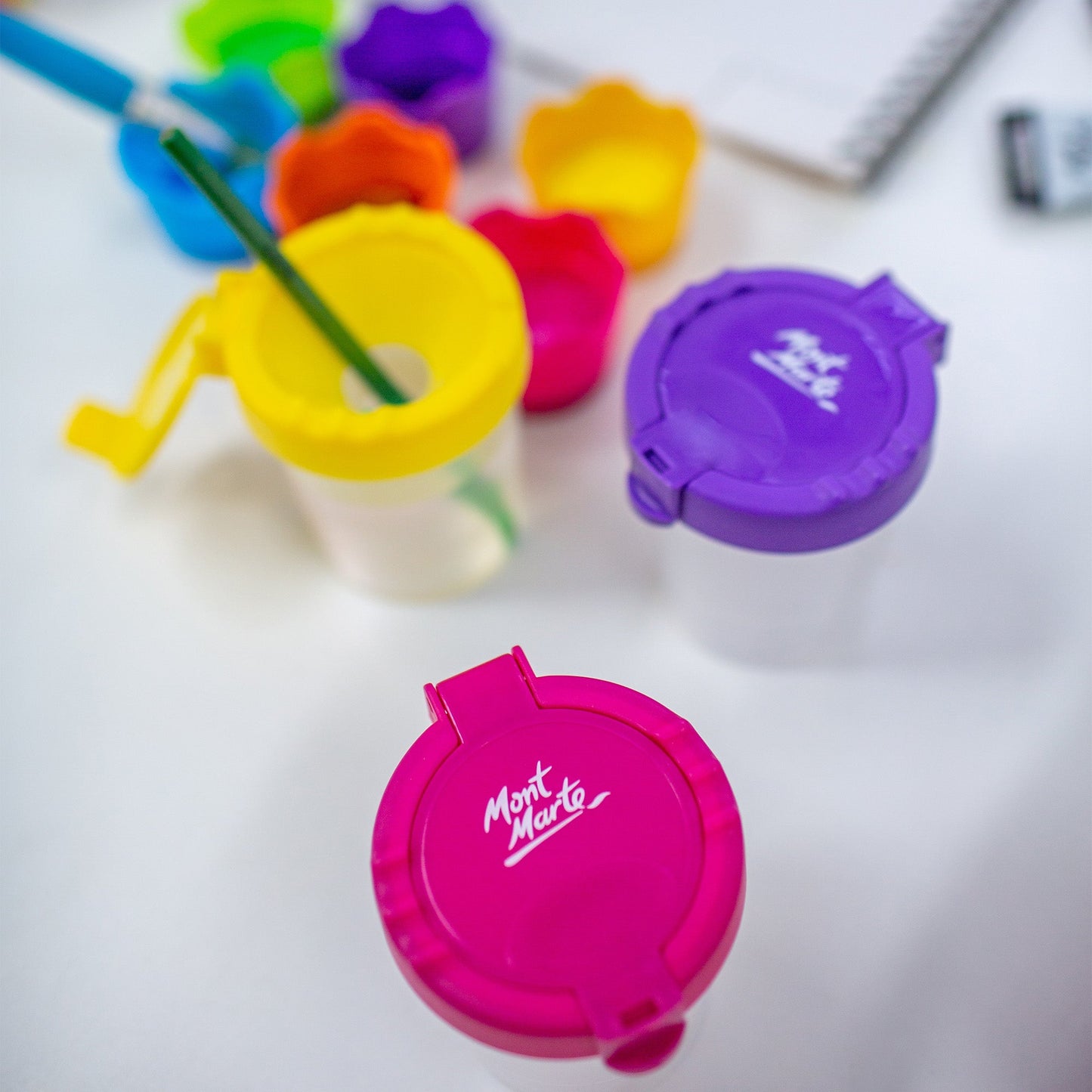 Mont Marte Paint Cups Pk4