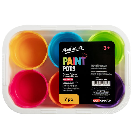 Mont Marte Paint Palette Cups 6pc
