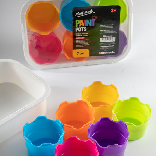 Mont Marte Paint Palette Cups 6pc