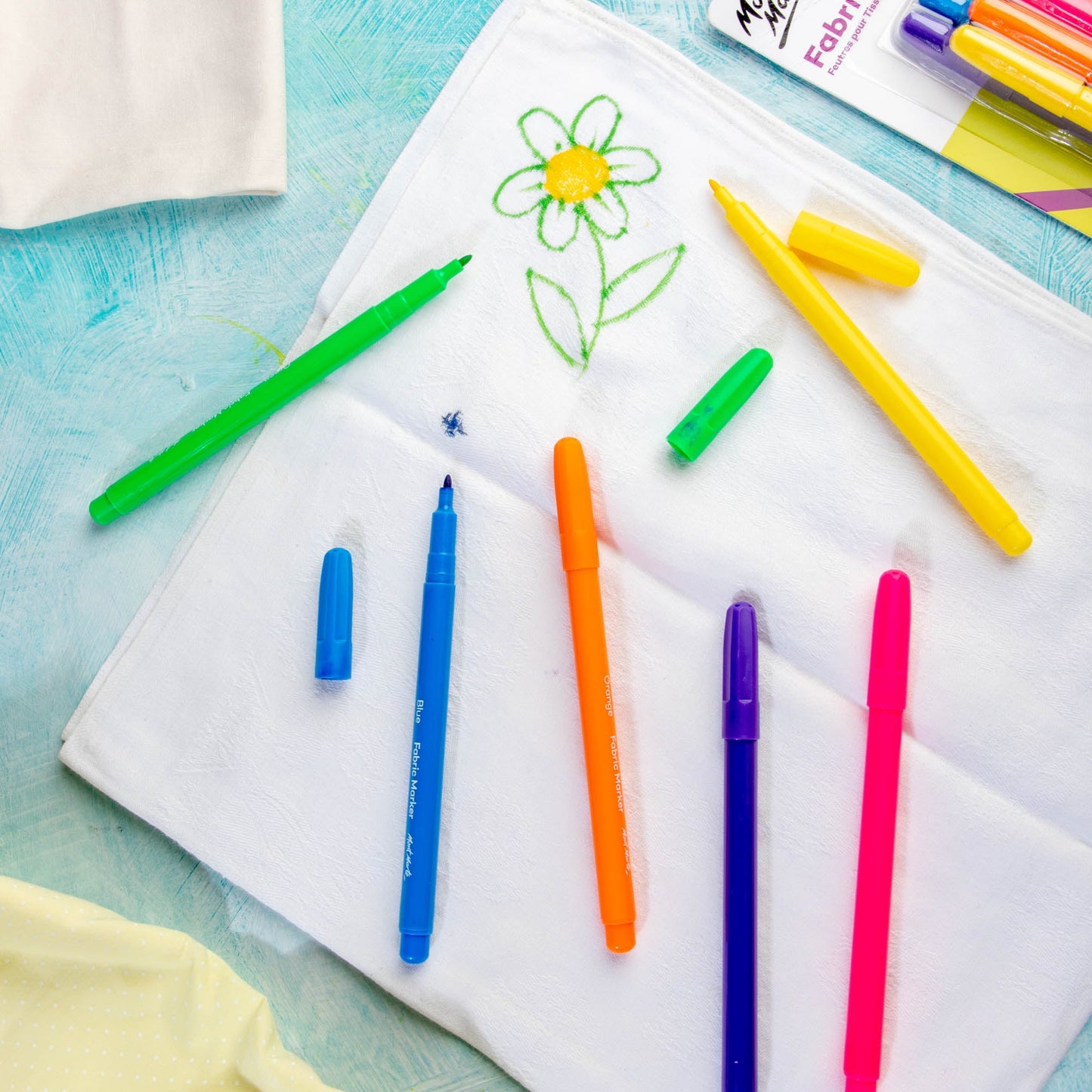 Mont Marte Discovery Fabric Markers 6pc