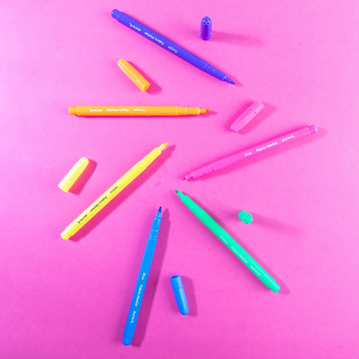 Mont Marte Discovery Fabric Markers 6pc