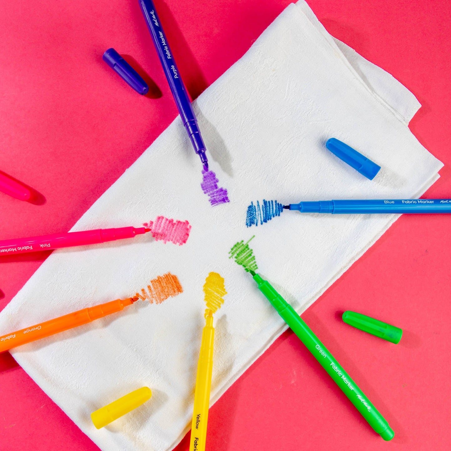 Mont Marte Discovery Fabric Markers 6pc