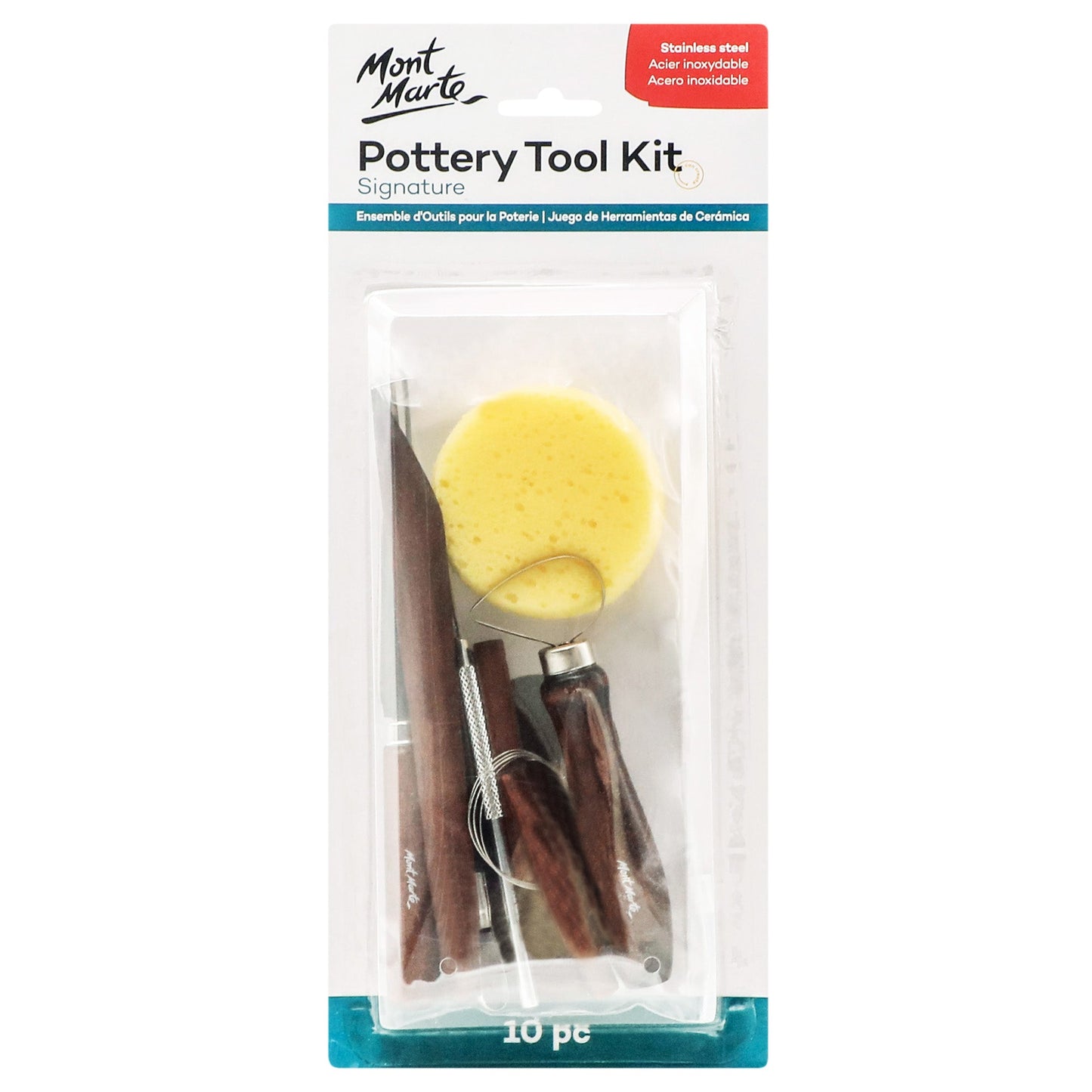 Mont Marte Sculpting - Pottery Tool Kit 10pc