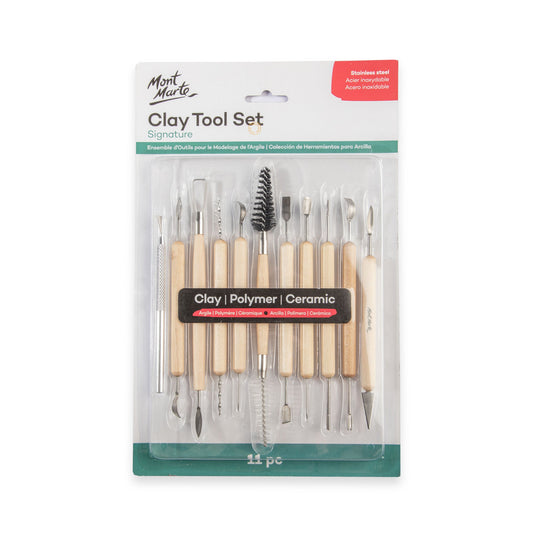 Mont Marte Sculpting - Clay Tool Set 11pc