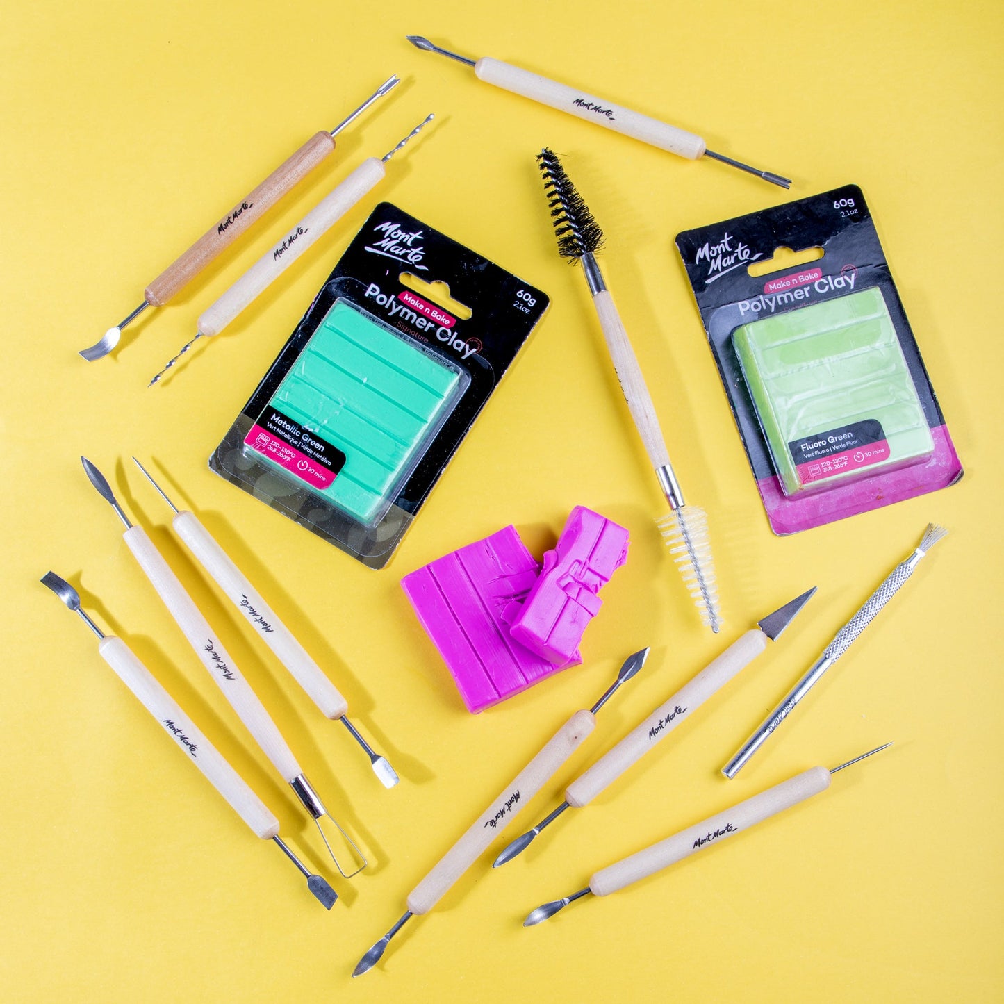 Mont Marte Sculpting - Clay Tool Set 11pc