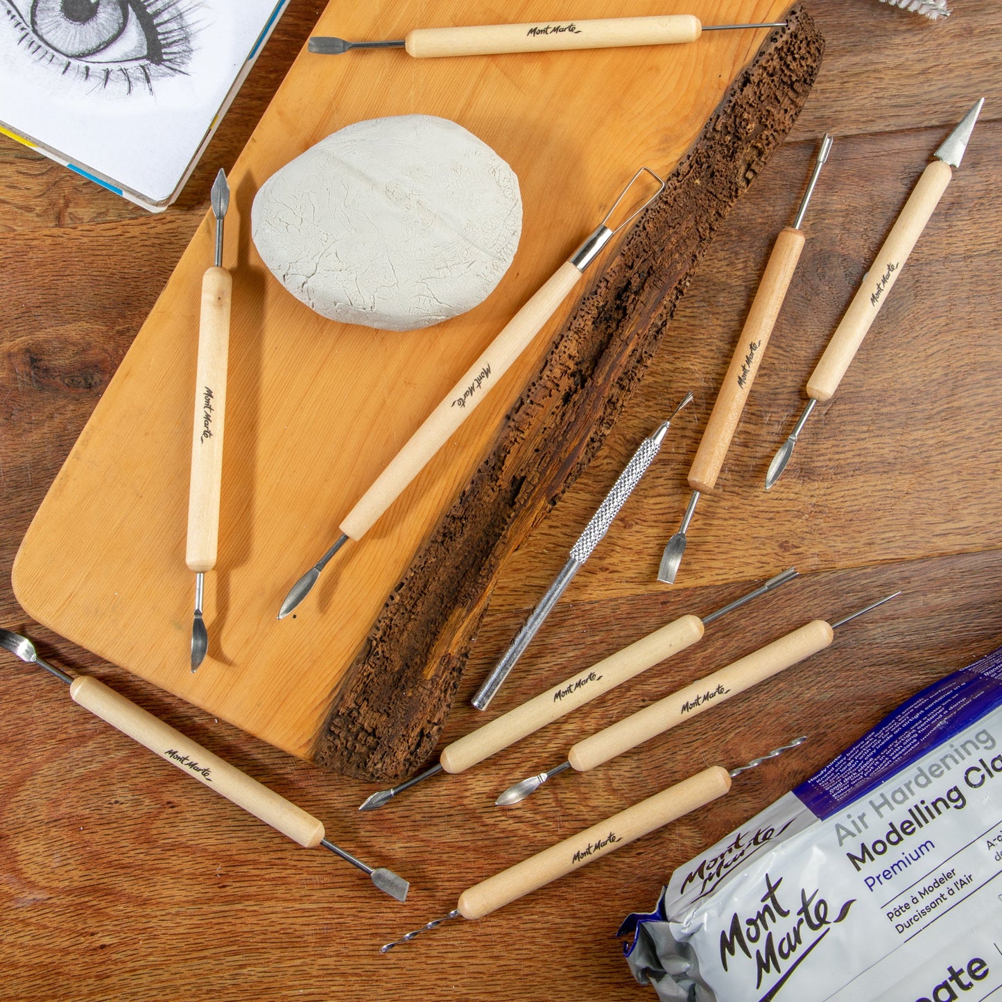 Mont Marte Sculpting - Clay Tool Set 11pc