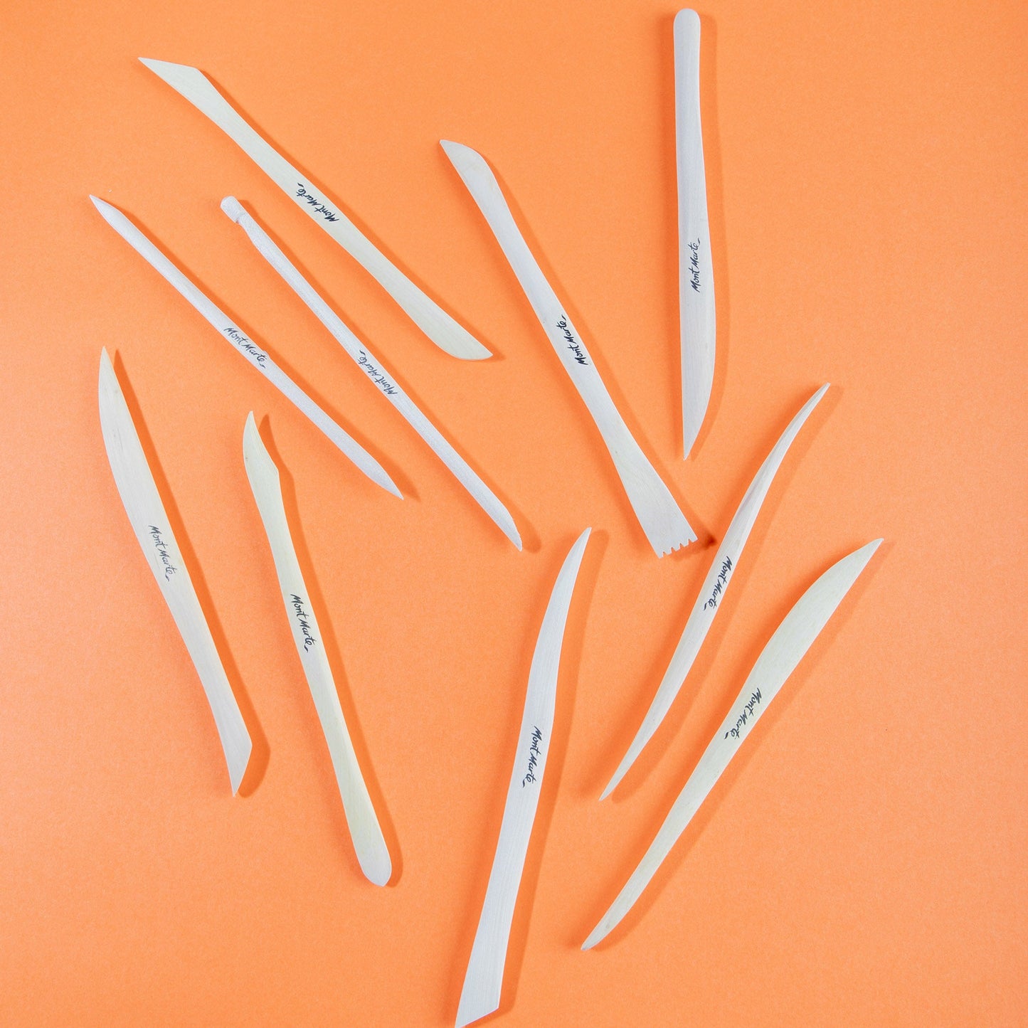 Mont Marte Sculpting - Mini Boxwood Modelling Tools 10pc