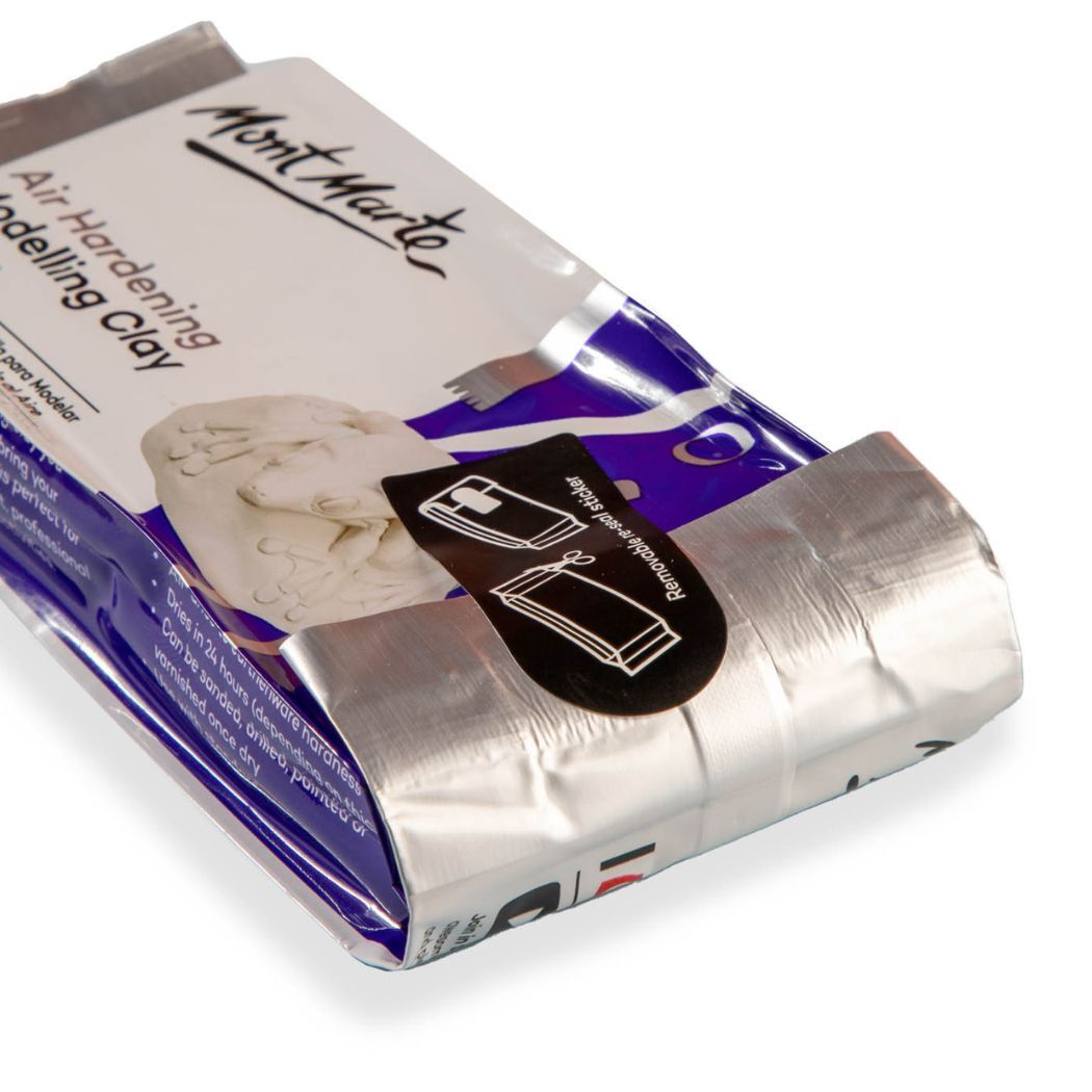 Mont Marte Air Hardening Modelling Clay - White 500gm