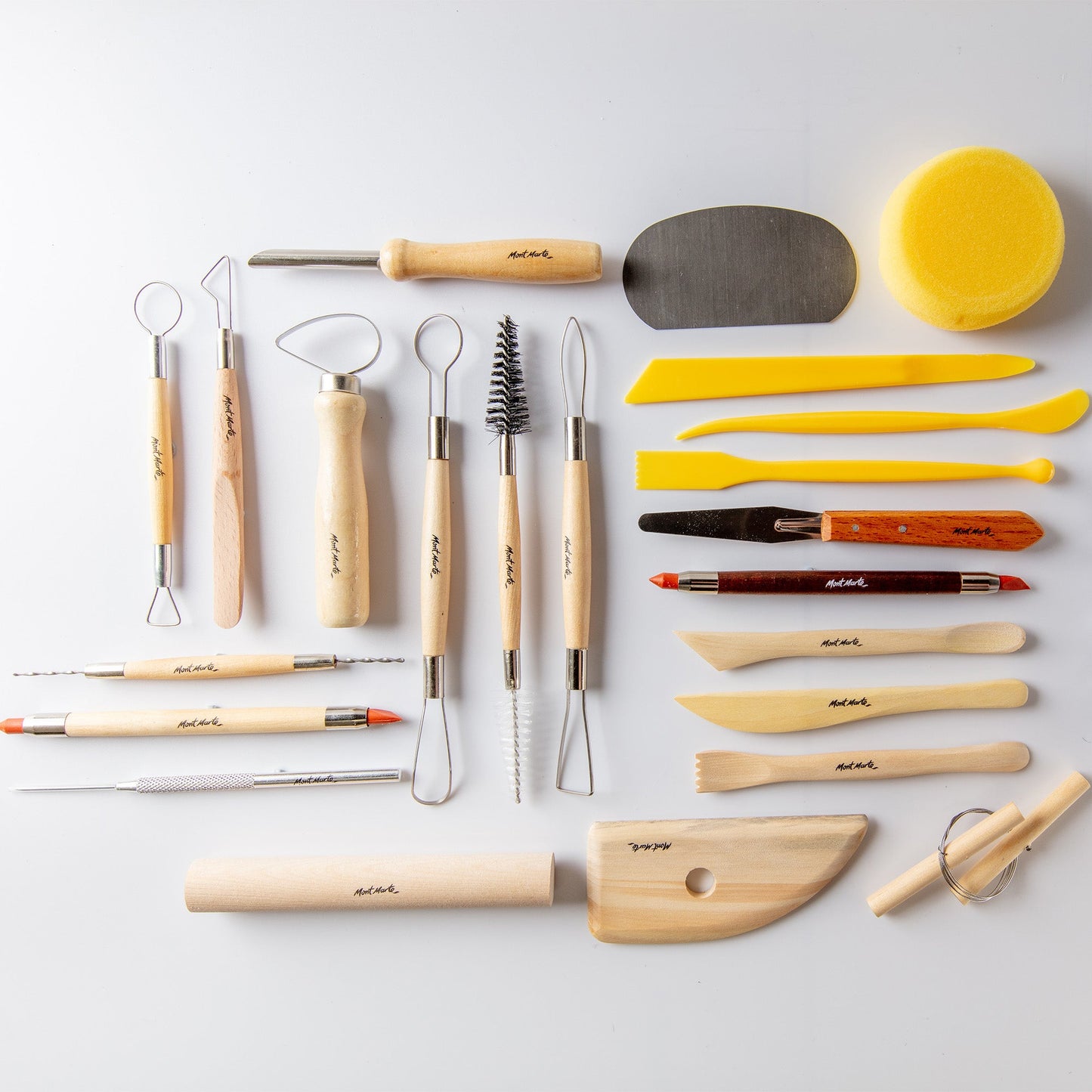 Mont Marte Pottery Tool Set 23pc