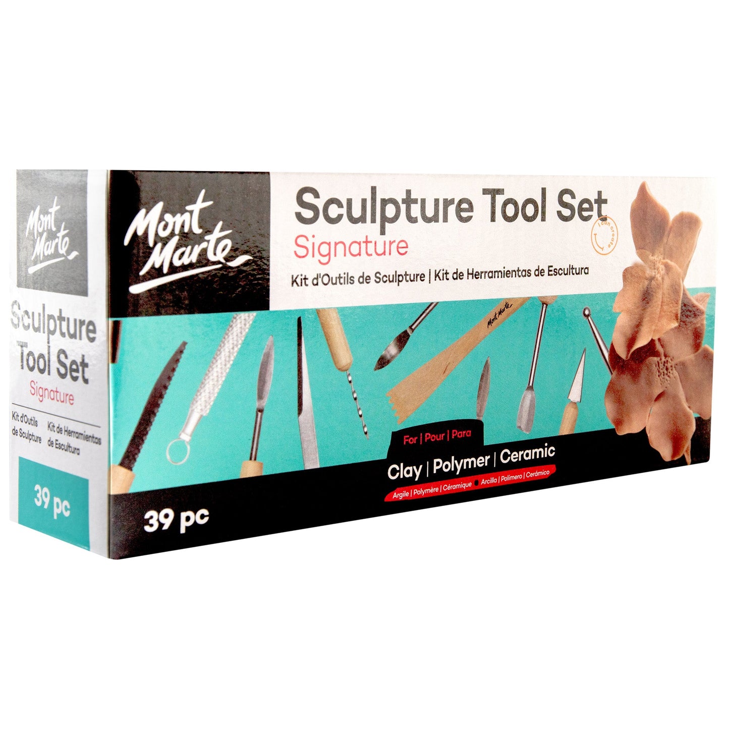 Mont Marte Sculpture Tool Set 39pce