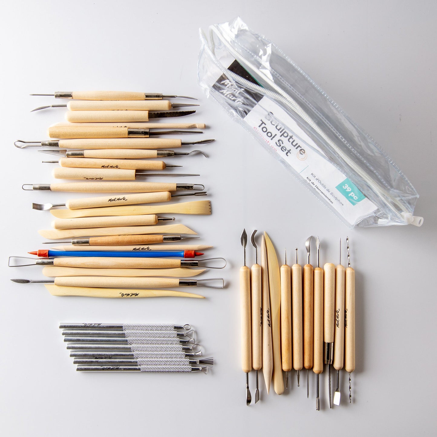 Mont Marte Sculpture Tool Set 39pce