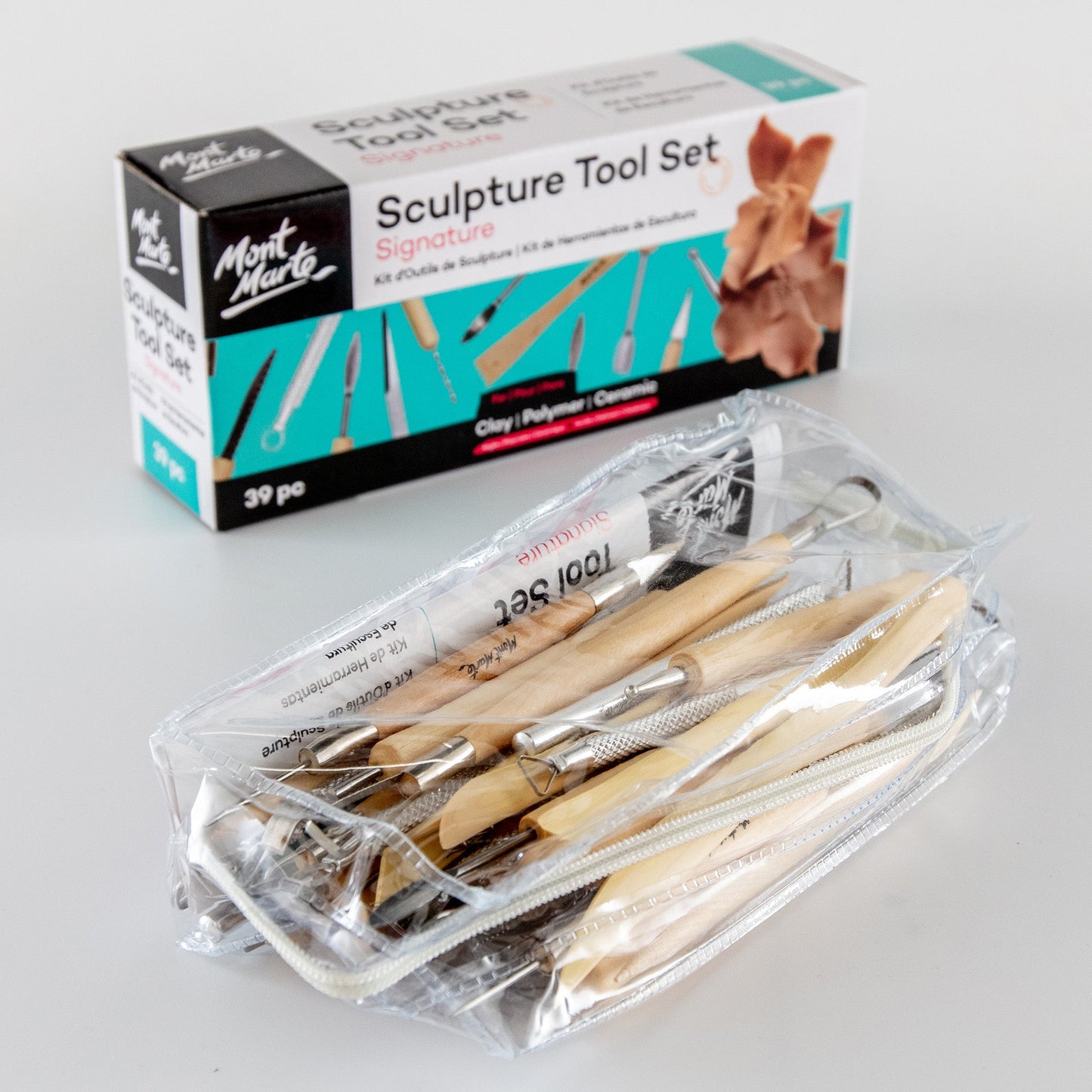 Mont Marte Sculpture Tool Set 39pce