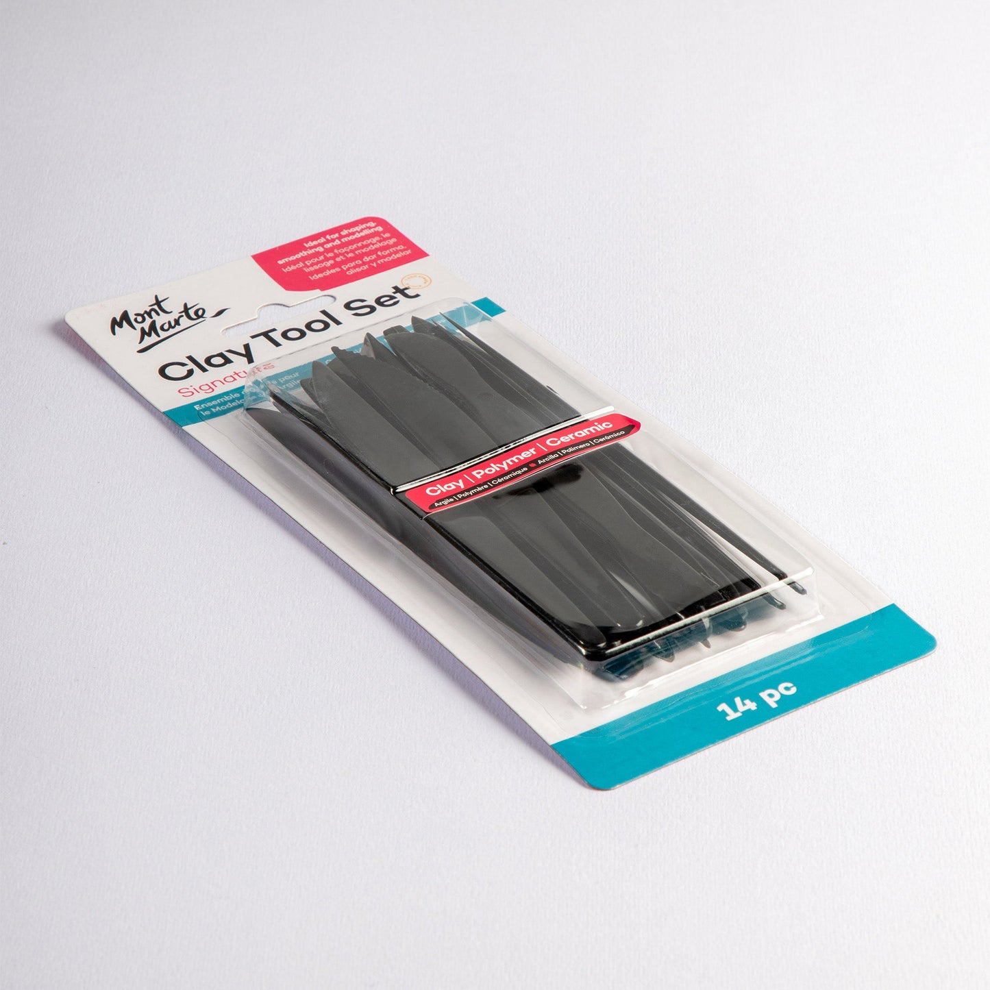 Mont Marte Signature Plastic Clay Tool Set 14pc