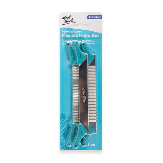 Mont Marte Flexible Polymer Clay Blades 3pc