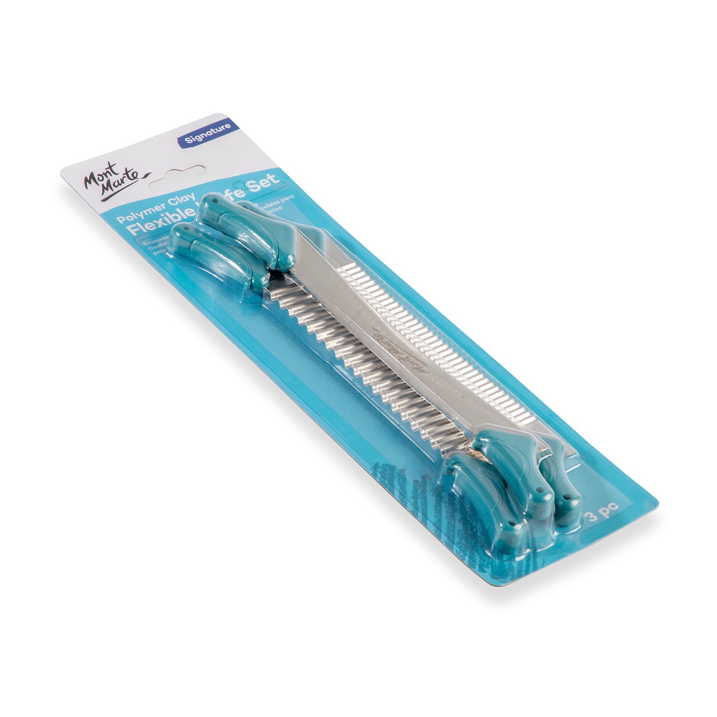 Mont Marte Flexible Polymer Clay Blades 3pc