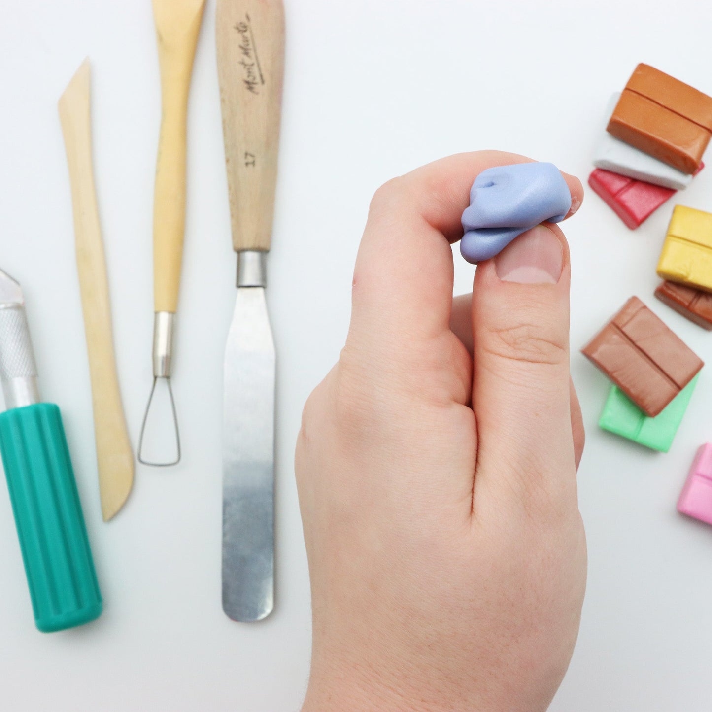 Mont Marte Make n Bake Polymer Clay 10pc - Metallic