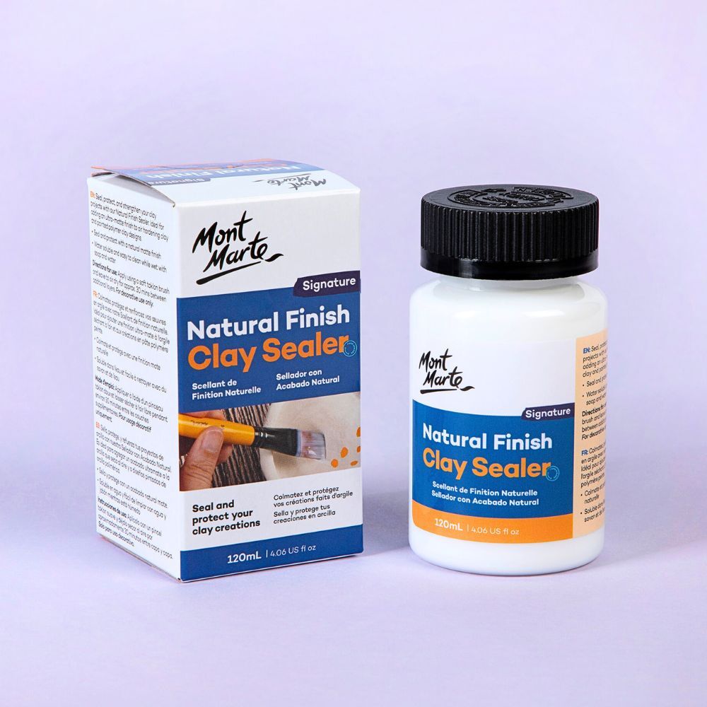 Mont Marte Natural finish Clay Sealer - 120ml