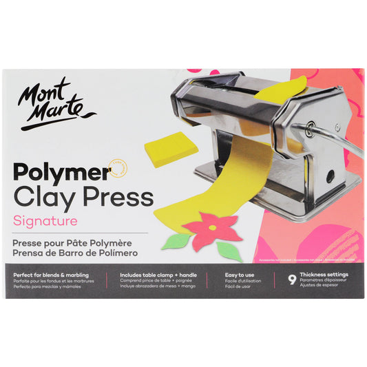 Mont Marte Polymer Clay Press - Rolling / Conditioning Machine