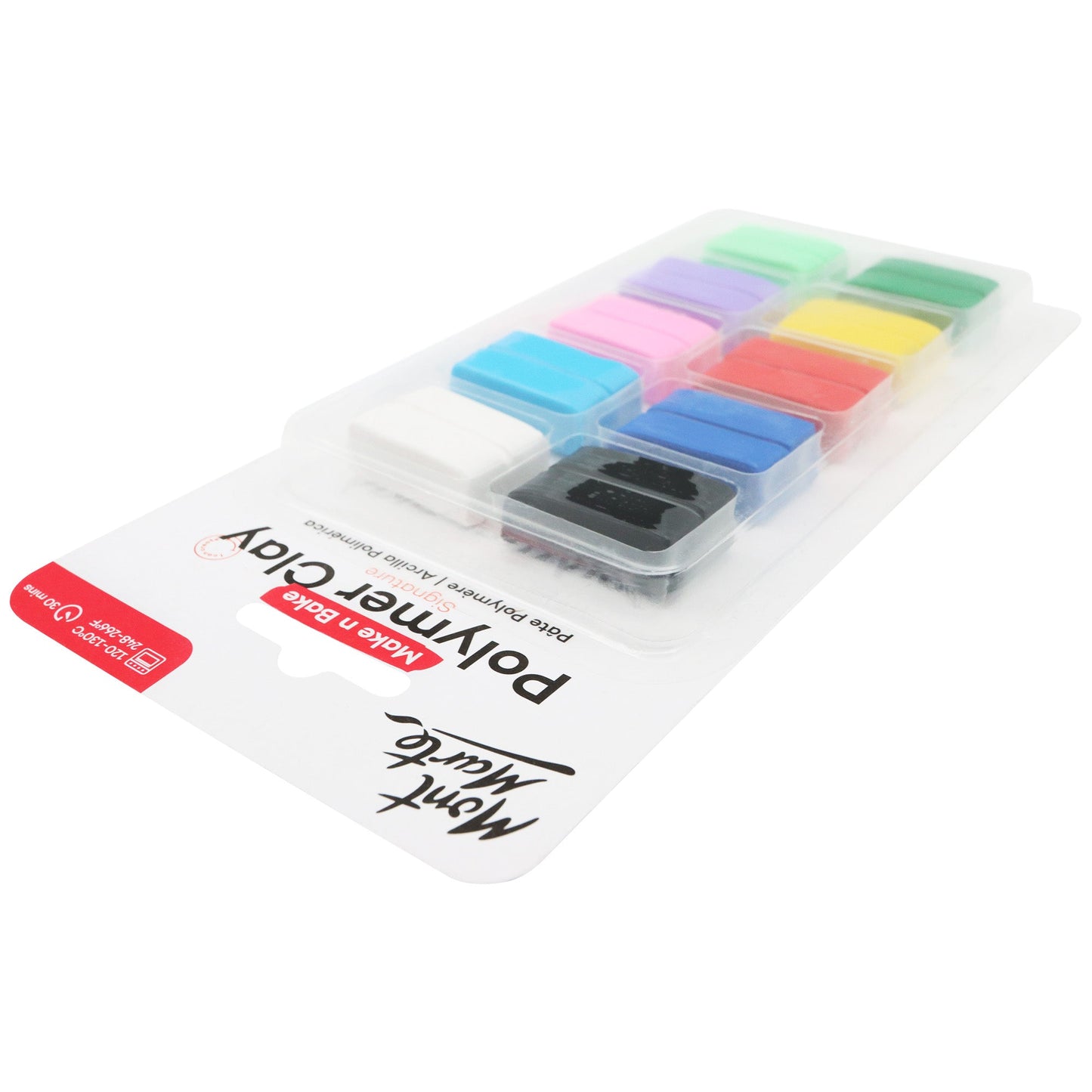 Mont Marte Make n Bake Polymer Clay 10pc