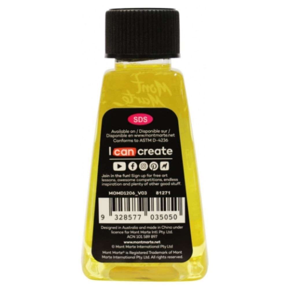 Mont Marte Oil Medium - Refined Linseed Oil 125ml