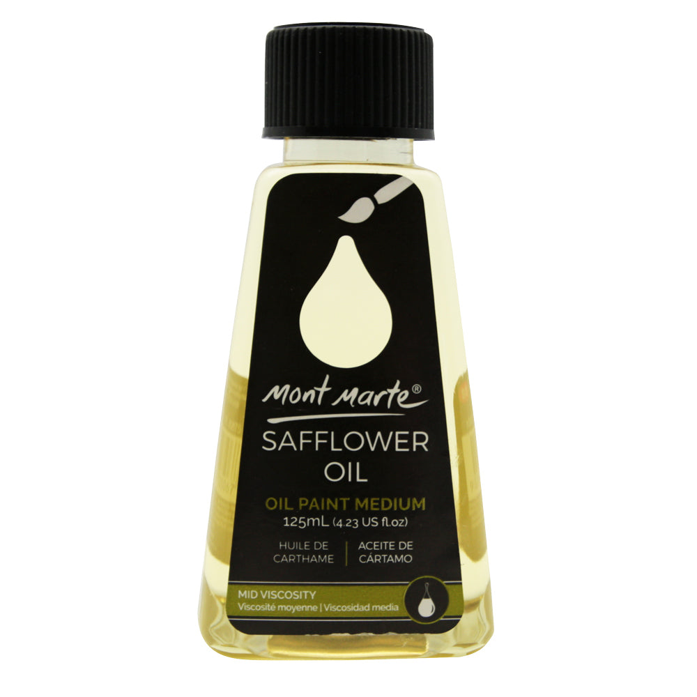 Mont Marte Oil Medium - Safflower Oil 125ml