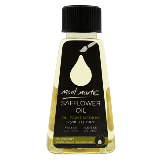 Mont Marte Oil Medium - Safflower Oil 125ml