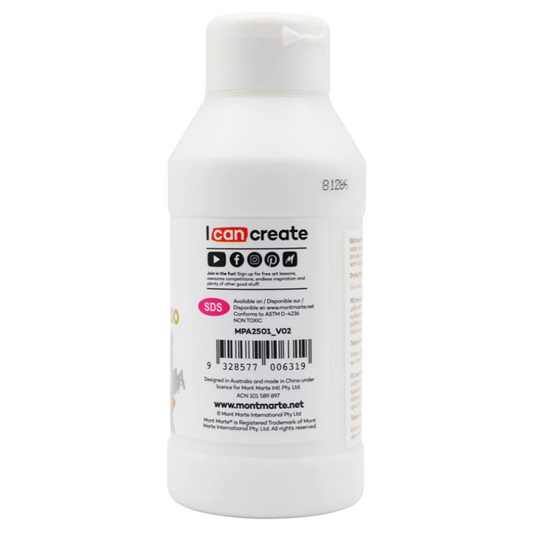 Mont Marte Gesso Primer - White Texture Gesso 250ml