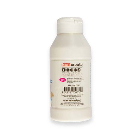 Mont Marte Gesso Primer - Clear Texture Gesso 250ml