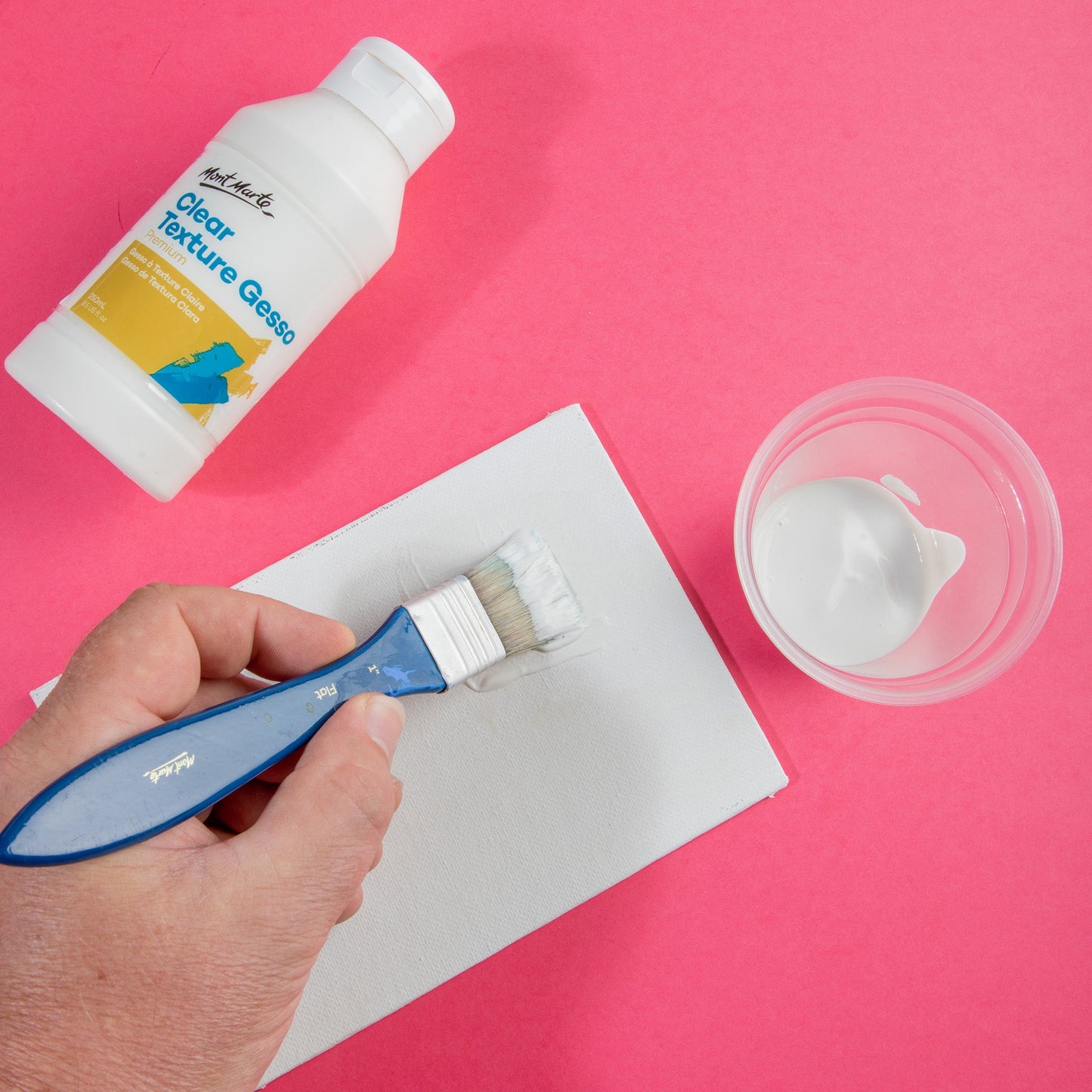 Mont Marte Gesso Primer - Clear Texture Gesso 250ml