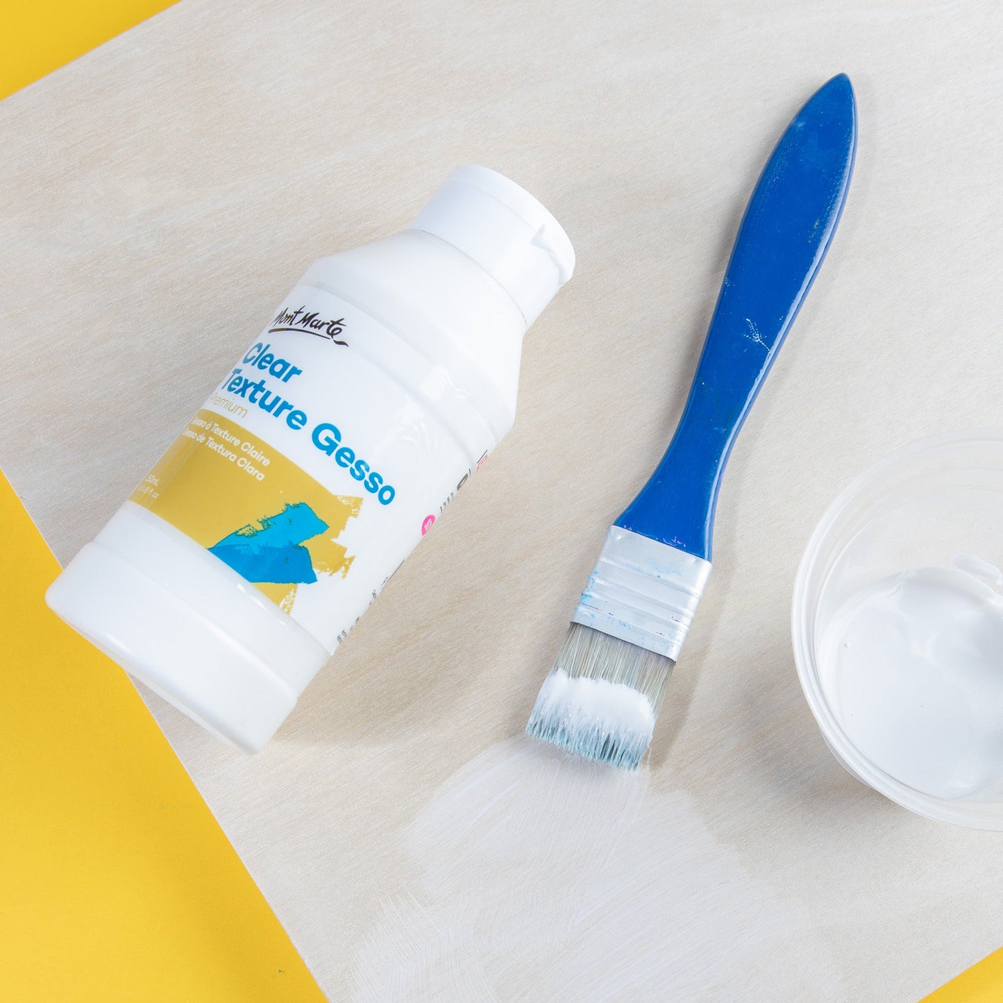 Mont Marte Gesso Primer - Clear Texture Gesso 250ml