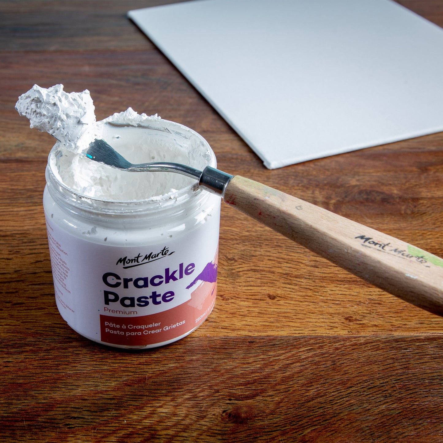 Mont Marte Acrylic Medium - Crackle Paste 250ml