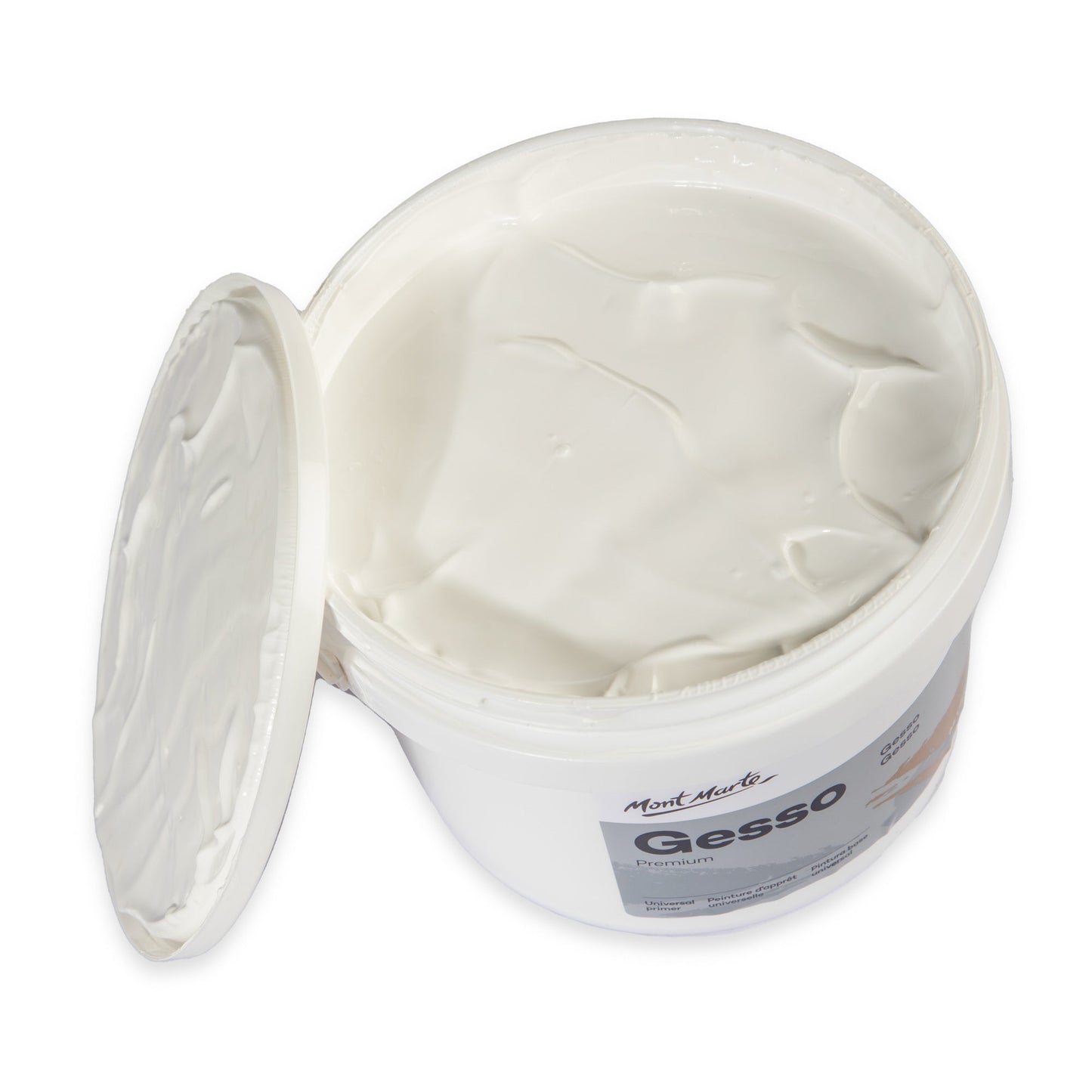Mont Marte Gesso Primer - White 1.89L Tub