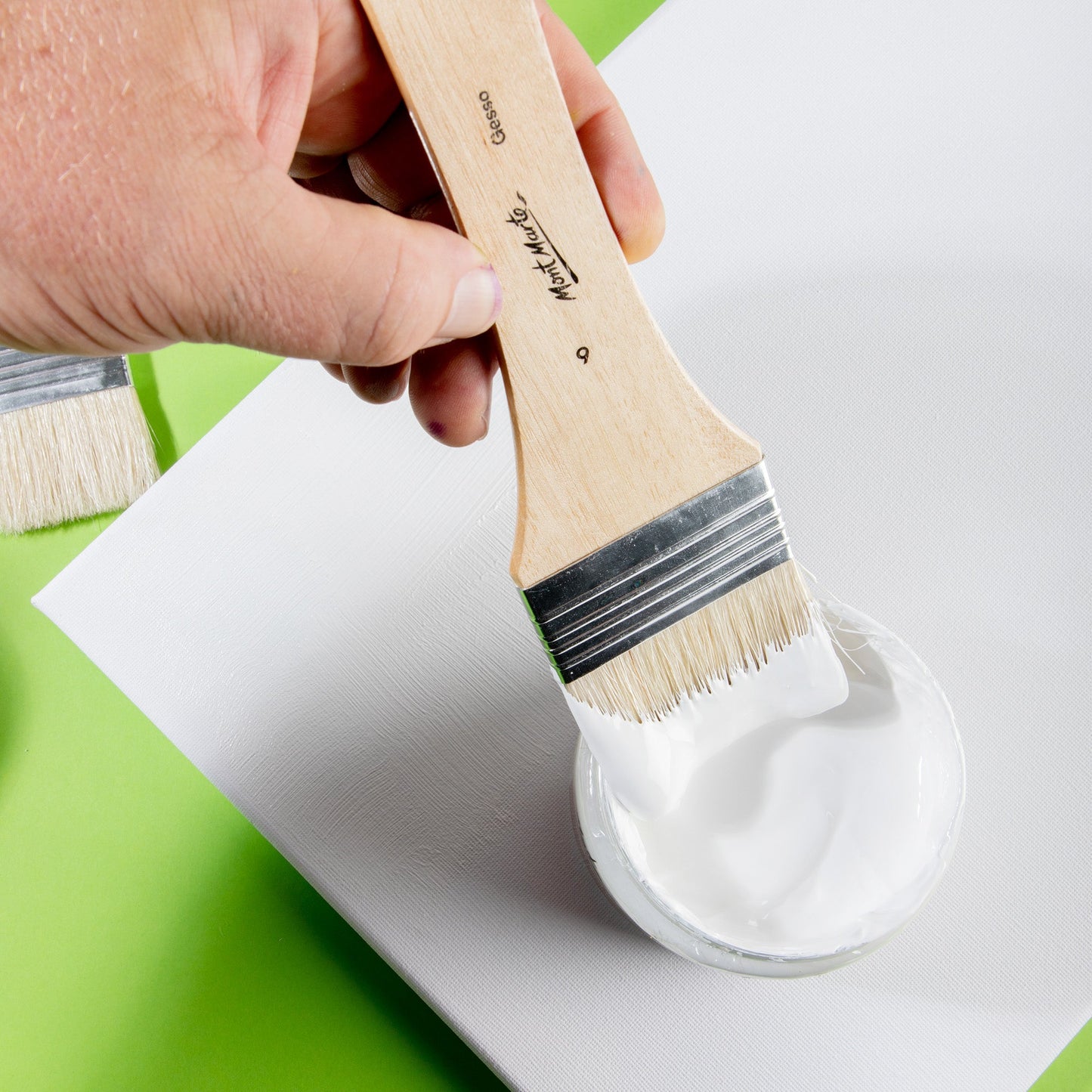 Mont Marte Paint Brush Set - Gesso Brush 3pc