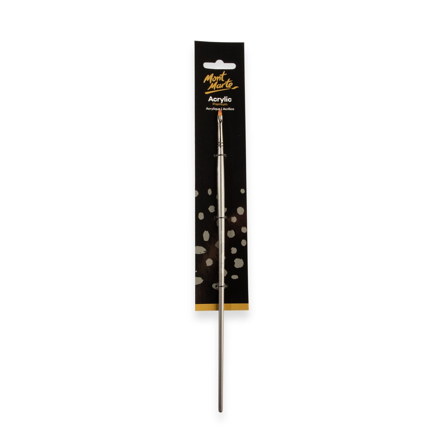 Mont Marte Artist Brush Acrylic Taklon Angle 2