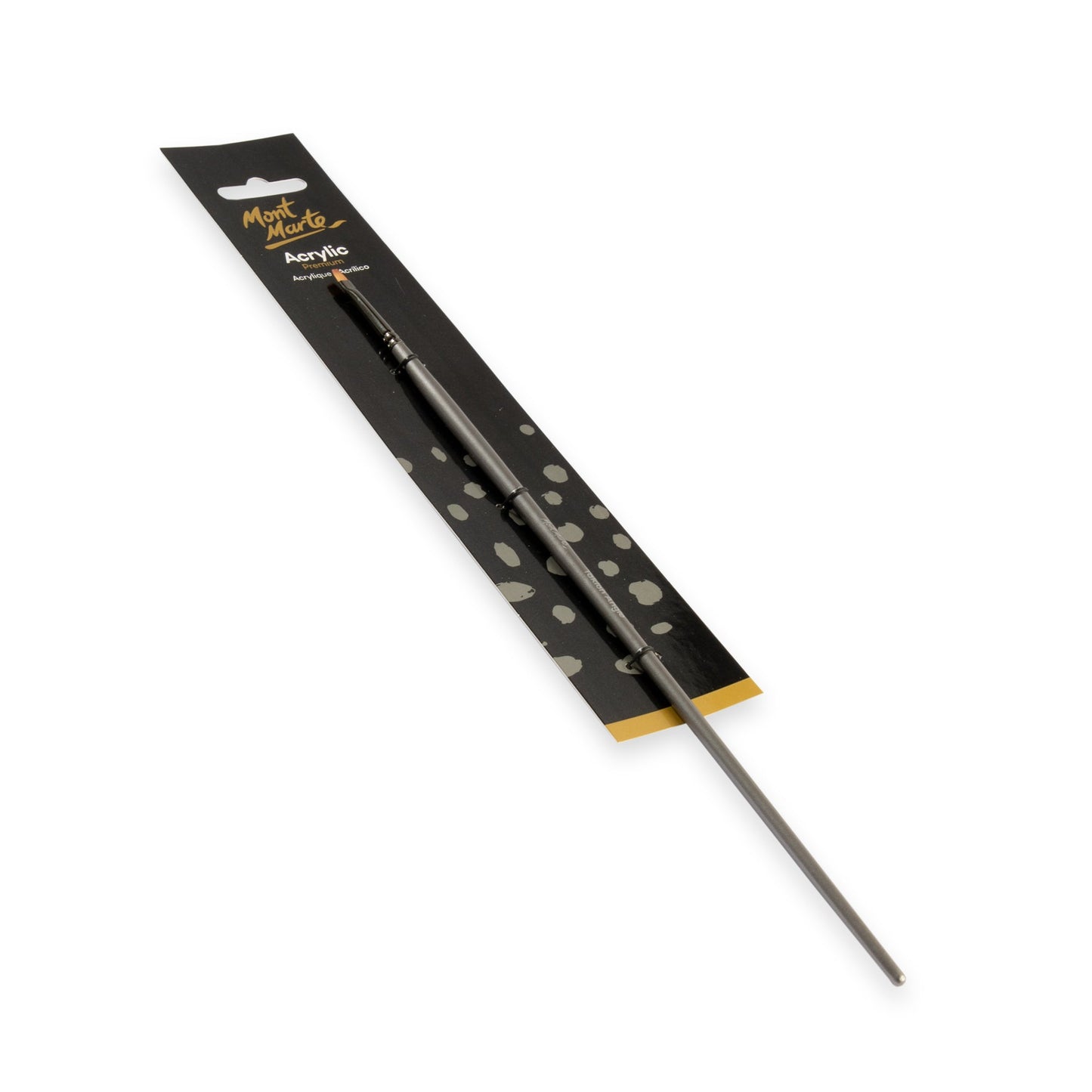 Mont Marte Artist Brush Acrylic Taklon Angle 2
