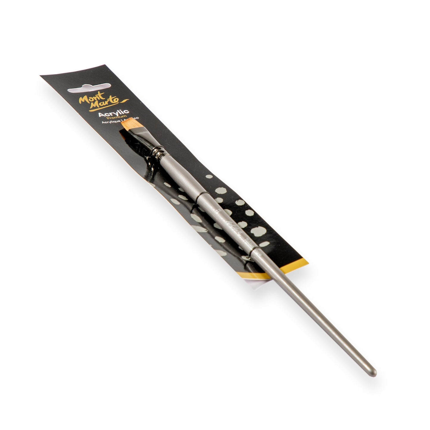 Mont Marte Artist Brush Acrylic Taklon Angle 12