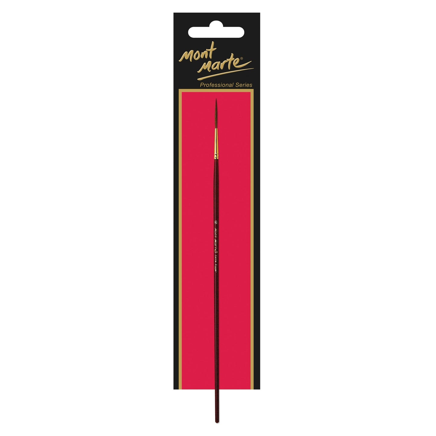 Mont Marte Artist Brush Sable Rigger 6