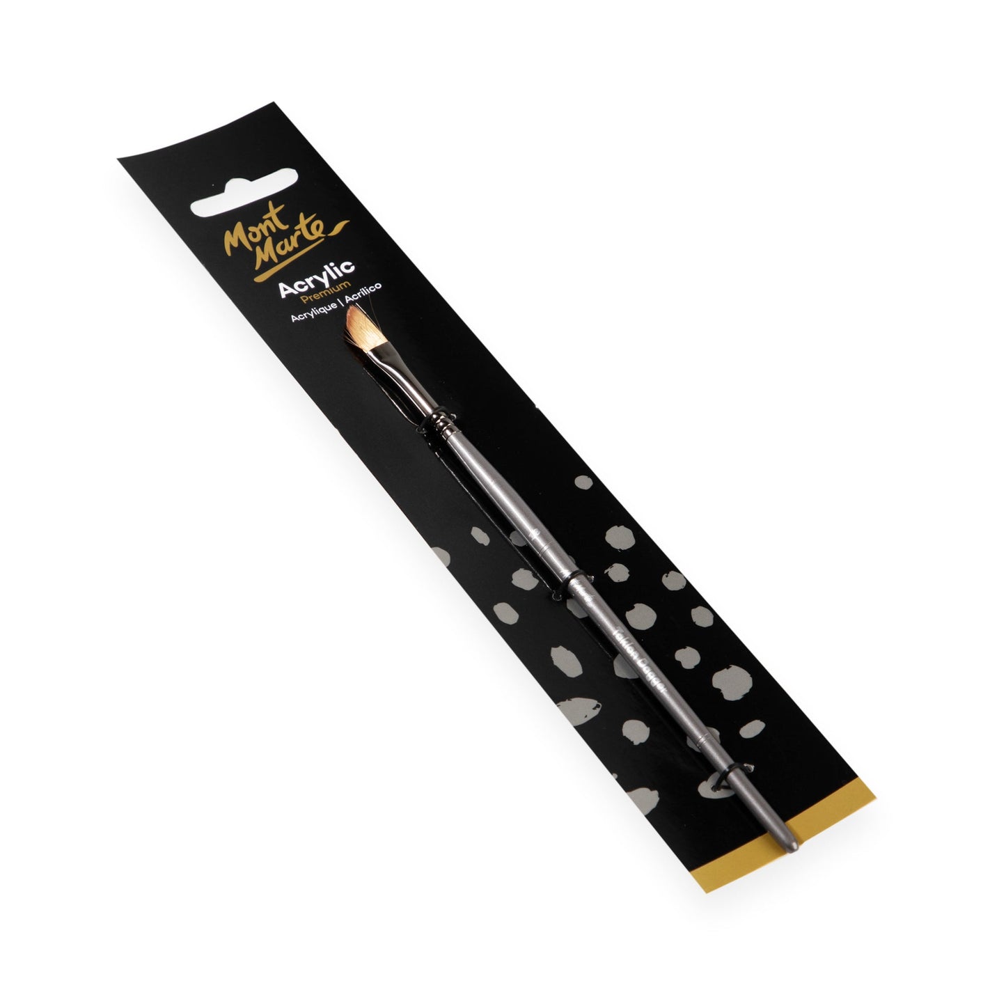 Mont Marte Artist Brush Acrylic Taklon Dagger 1/8